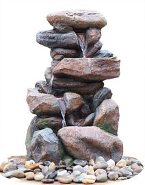 Китай Современный ручной литье большой скальный фонтан для патио / Акварии поставщик