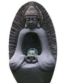 Китай Фонтан Будда статуи 37&quot;, большая особенность воды Будды с хрустальным шаром поставщик