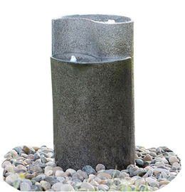 Китай Цилиндр сформировал фонтаны сада бросания каменные/большие на открытом воздухе фонтаны  поставщик