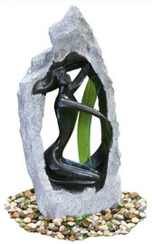 Китай Внешние фонтаны статуи сада с материалом стеклоткани/цемента/магнезии поставщик