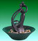 10' счастливый фонтан скульптуры фонтанов столешницы семьи с шариком Фенгшуй поставщик