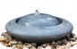 Современные черные мраморные уличные фонтаны шар для сада поставщик